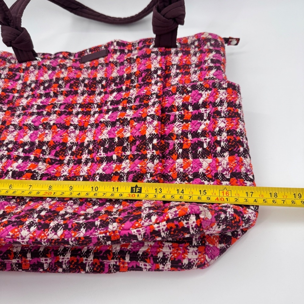 Vera Bradley Cotton Hadley East West Tote Bag - Picture 11 of 12